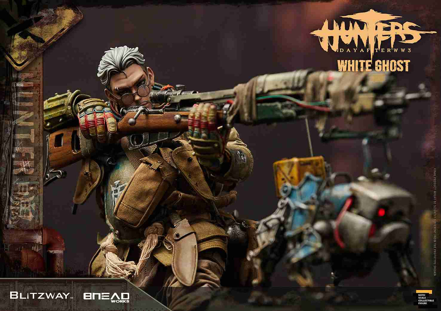 ブリッツウェイ BW-UMS 11801 『ハンターズ WWIII』 ホワイトゴースト白鬼