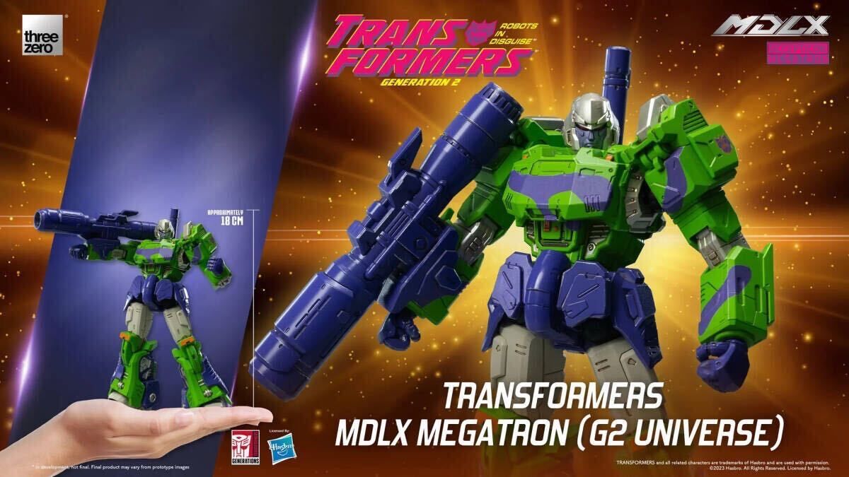 スリーゼロ 3Z0695 MDLX メガトロン G2 Megatron