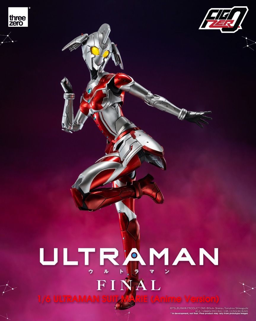 スリーゼロ3Z0507 『 ULTRAMAN』ウルトラマンフィグゼロウルトラの母MARIEマリー