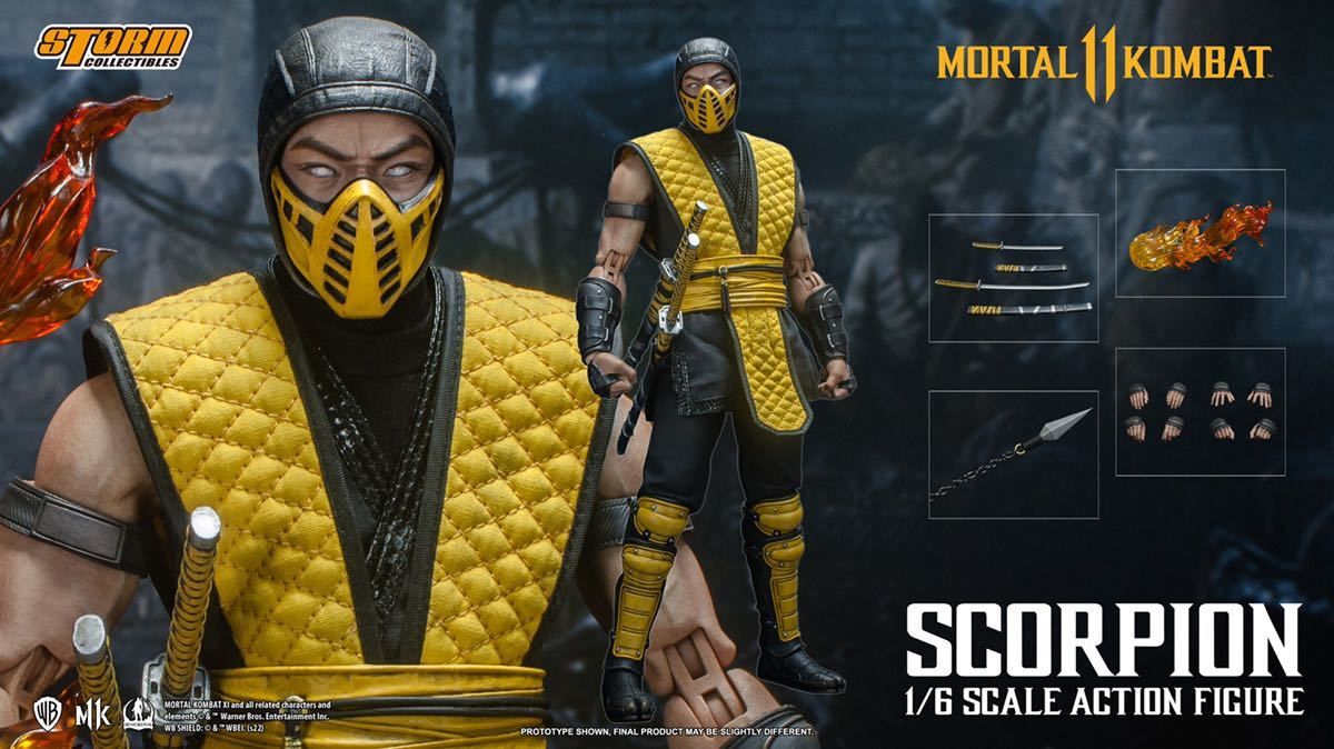 Storm Collectibles 『モータルコンバット』 スコーピオン