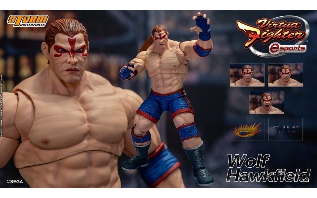Storm Collectiblesバーチャファイター eスポーツ ウルフ・ホークフィールド