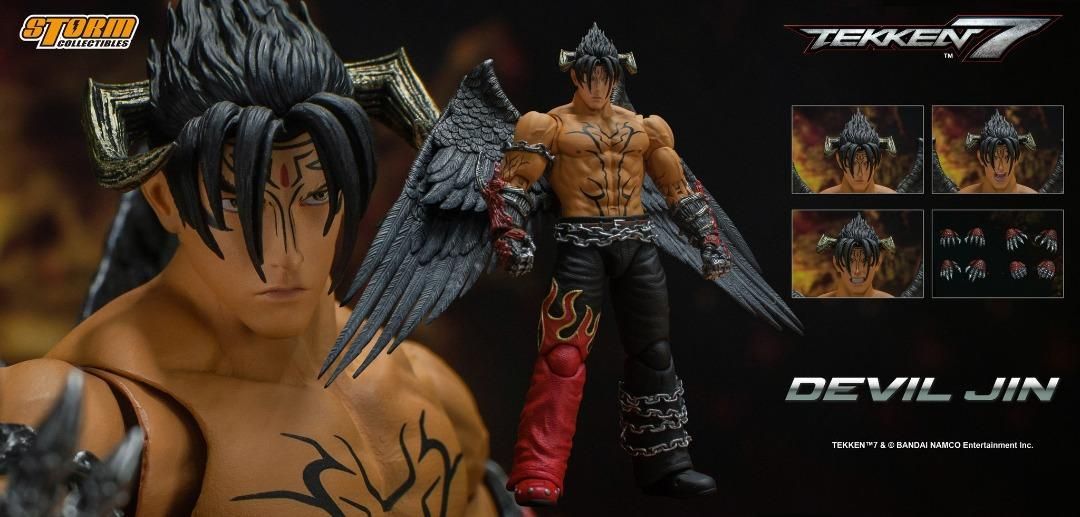 Storm Collectibles 鉄拳7 アクションフィギュア デビル仁