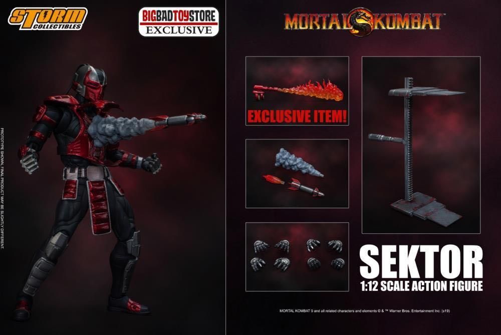 Storm Collectibles モータルコンバットセクター BBTS限定 1/6 フィギュア