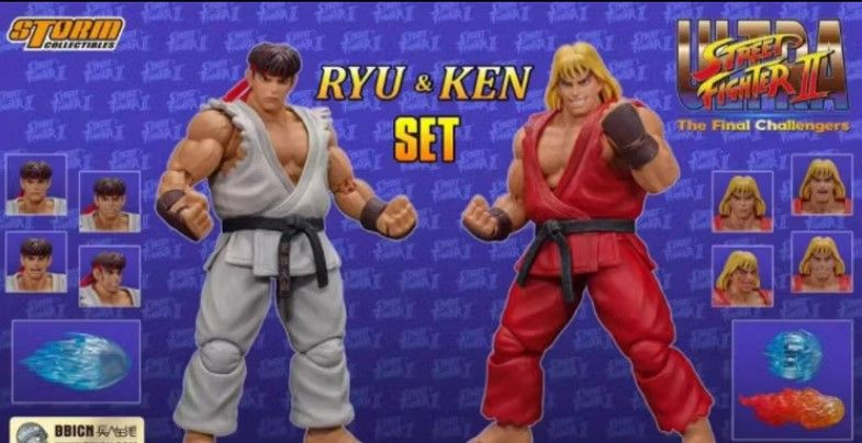 Storm Collectiblesストリートファイター リュウ ケン 2PACK セット