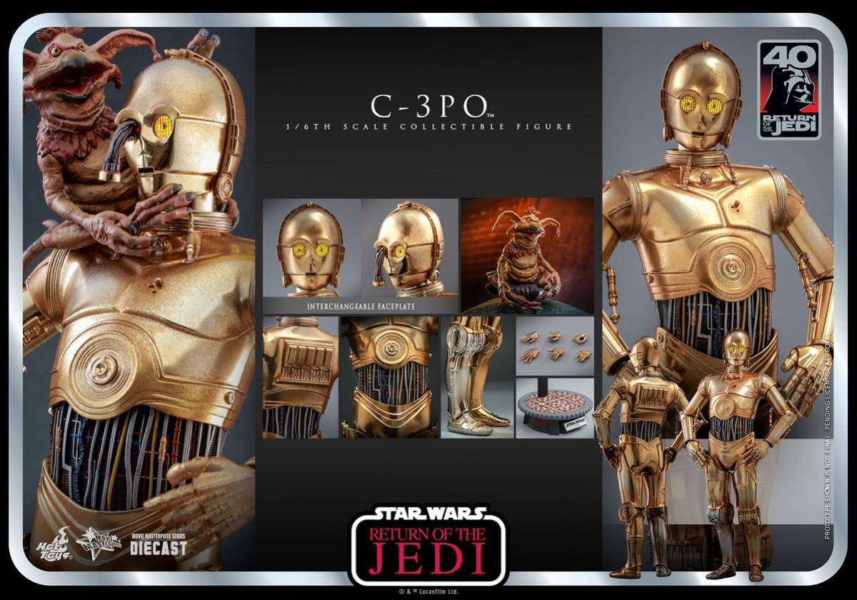 ホットトイズ MMS701D56 『スター・ウォーズ エピソード6/ジェダイの帰還』 C-3PO