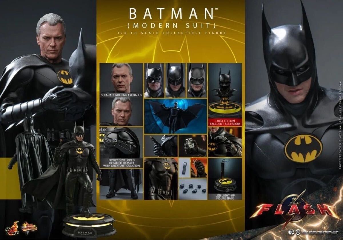 ホットトイズ MMS712『ザ・フラッシュ』バットマン(モダンスーツ)