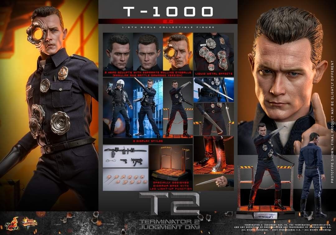 ホットトイズ MMS774 『ターミネーター2』T-1000(2.0版)