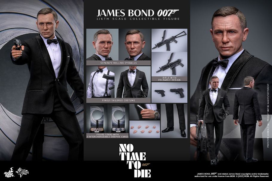 ホットトイズMMS803 『007/ノー・タイム・トゥ・ダイ』 ジェームズ・ボンド