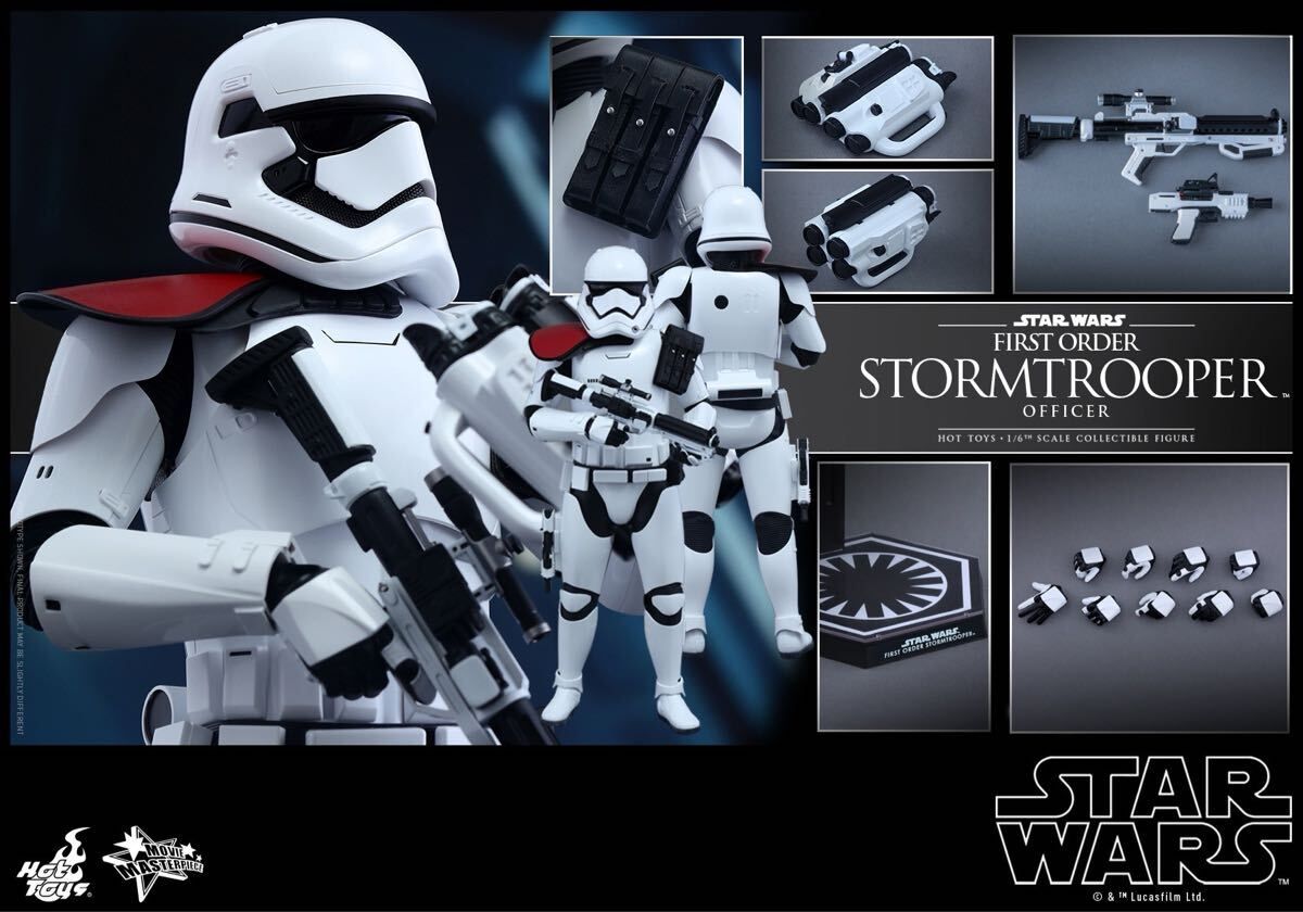 ホットトイズ MMS334 ファースト・オーダー ストームトルーパー（将校版） ホットトイズ MMS334 『スター・ウォーズ／フォースの覚醒