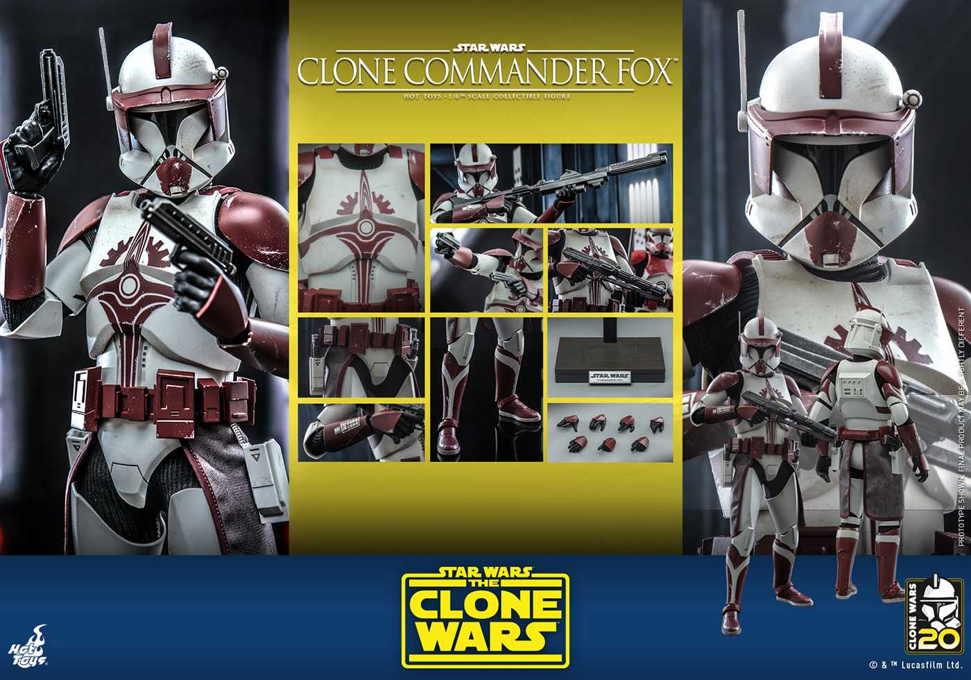 ホットトイズ TMS103 『スター・ウォーズ:クローン・ウォーズ』 コマンダー・フォックス