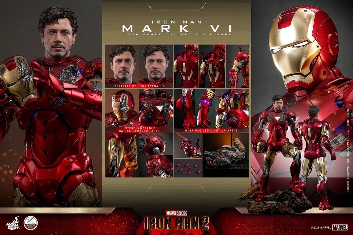 ホットトイズホットトイズ QS025アイアンマン・マーク6