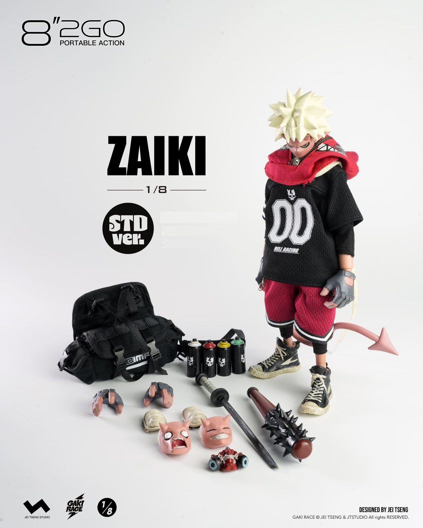 JTスタジオ 8"2GO GAKI RACE- #0 ZAIKI 通常版