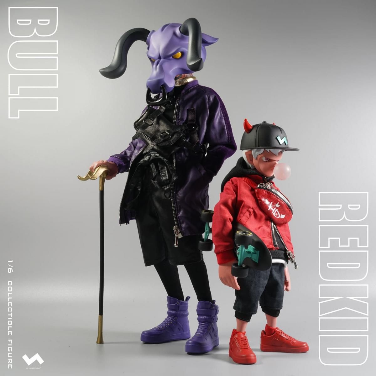 JTスタジオ 『ストーリー・マスク』 – 『Bull & Red Kid』