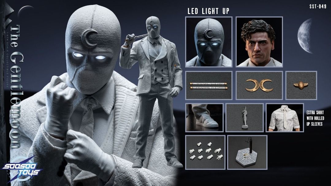 Soosootoys sst049 ムーンナイト Moon Knight 1/6 フィギュア