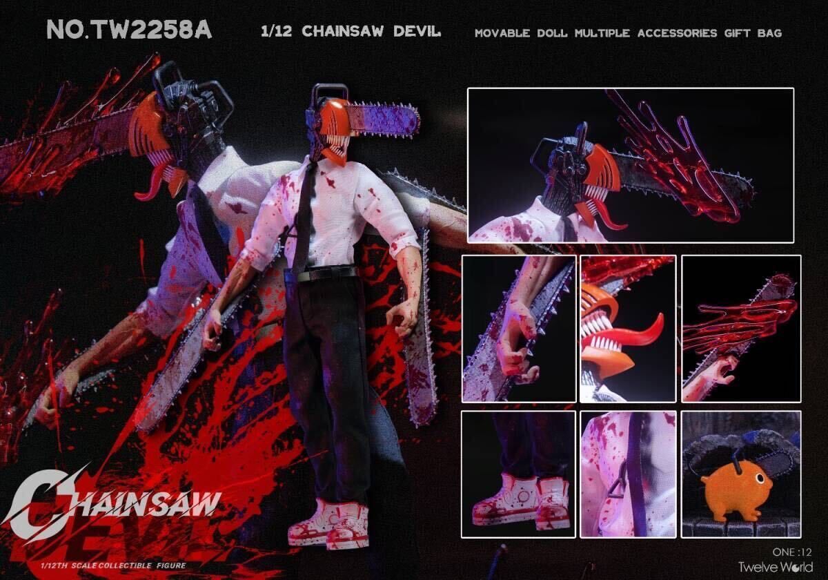 TWTOYS TW2258 チェンソー魔人 chainsaw man