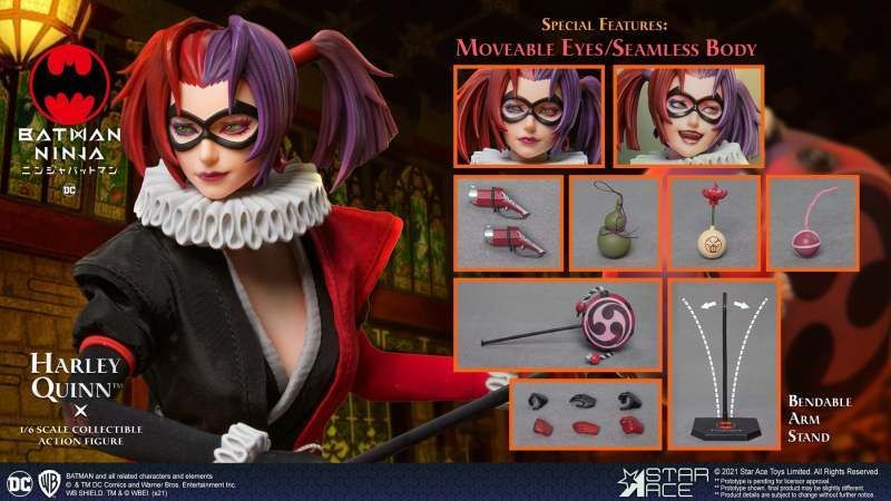 Star Ace Toys SA0101 『ニンジャ・バットマン』ハーレイ・クイン DX版