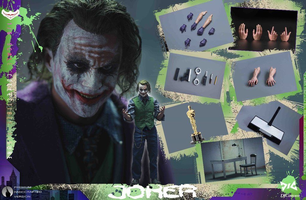 DJ CUSTOM JOKER ジョーカー 植毛ヘッド