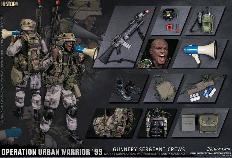 DAMTOYS 78080 アメリカ海兵隊アーバンウォリアー作戦クルース一等軍曹