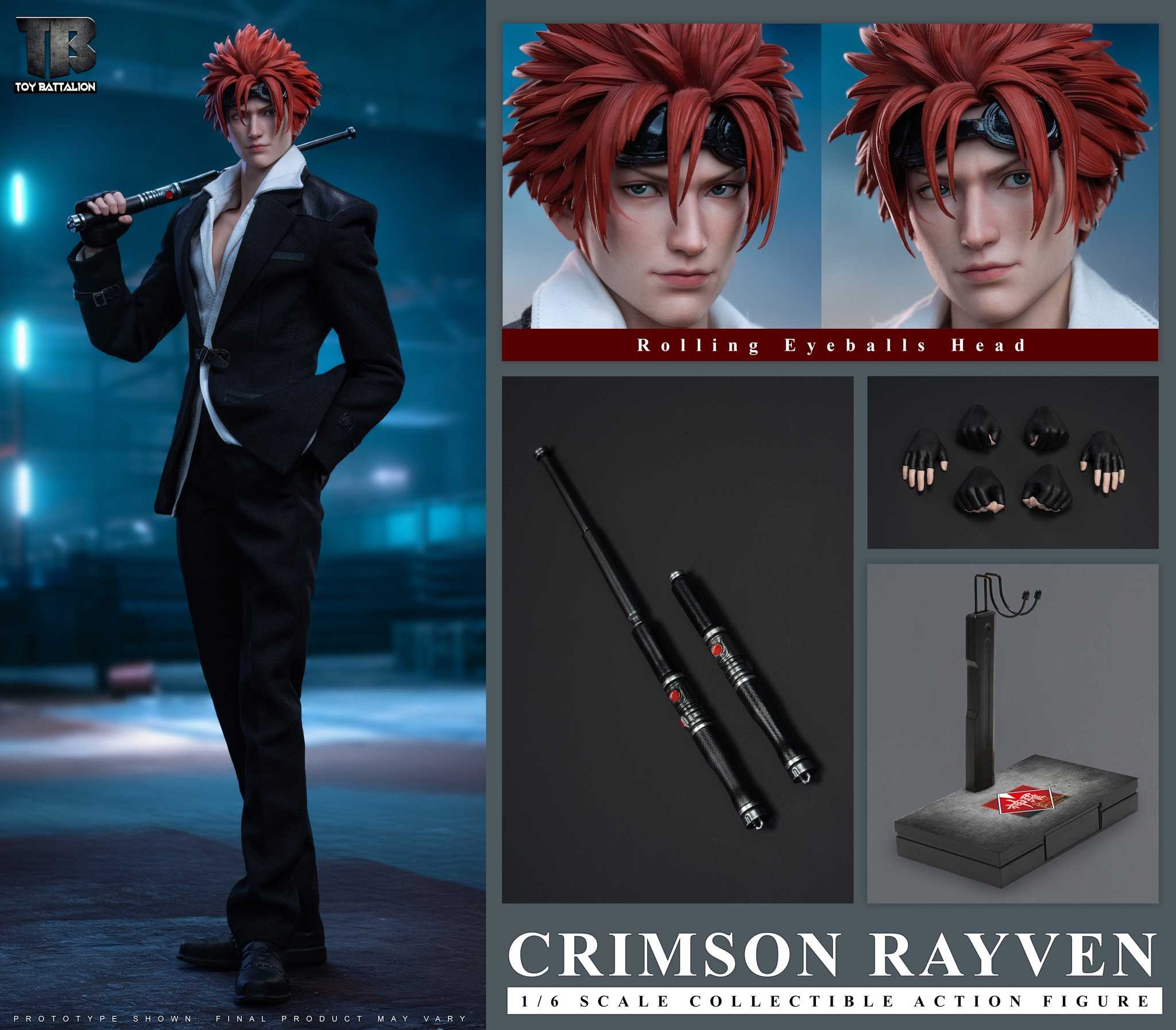 Toys Battalion TB029 Final fantasy FFVIII ㇾノ 1/6 フィギュア