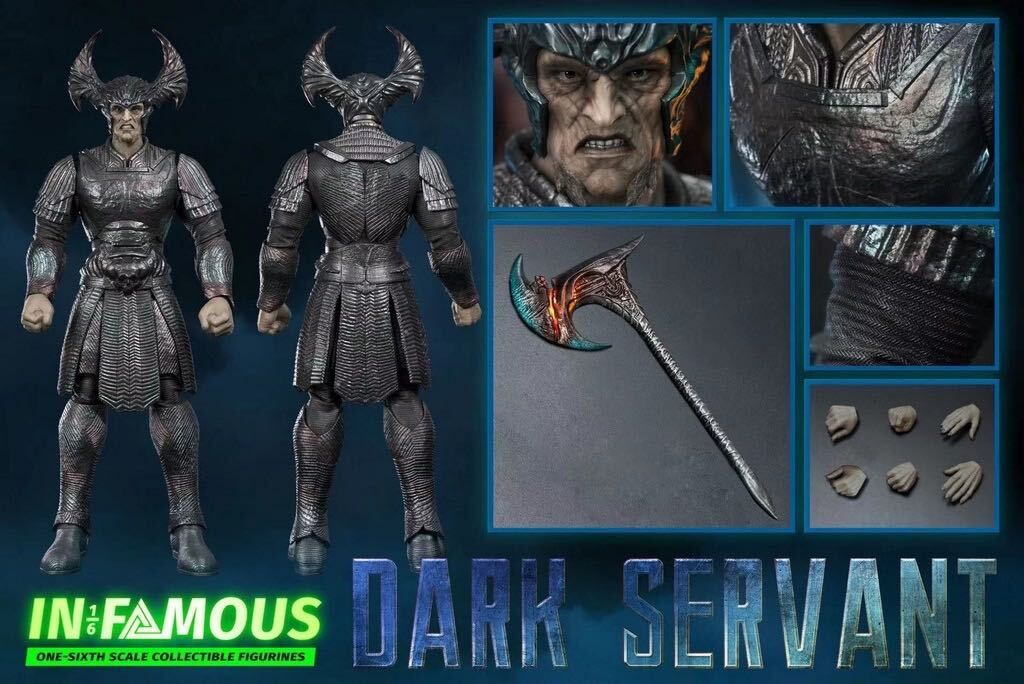 INFAMOUS IF004 ステッペンウルフ ダーク サーバント 1/6 フィギュア