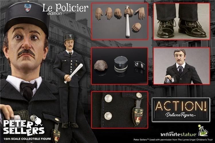Kaustic Plastik x Infinite Statue 76941 ピーター・セラーズ Le Policier ピンク パンサー