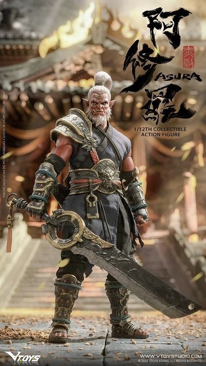 VTOYS VSD006 Asura 阿修羅 赤刹鬼 浪人1 /12フィギュア