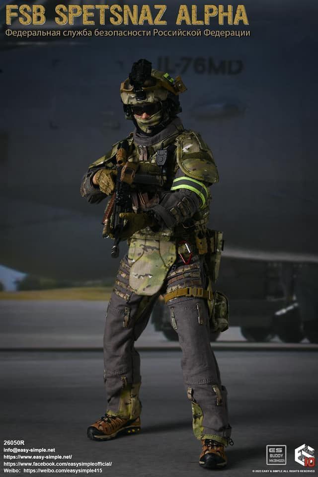 EasyNSimple 26050R ロシアFSB Spetsnaz ALPHA