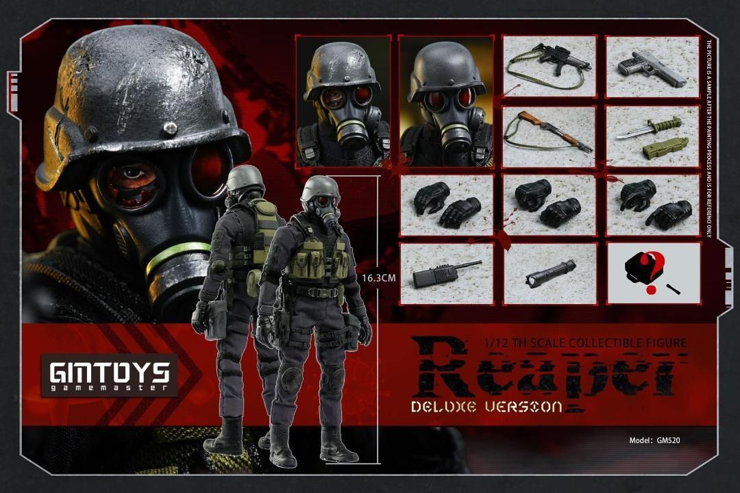 GMTOYS バイオハザード 死神 ハンク GRIM REAPER DX