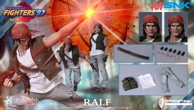 DarkSteelToys DSA-002ザ キング オブ ファイターズ ラルフ 1/6フィギュア