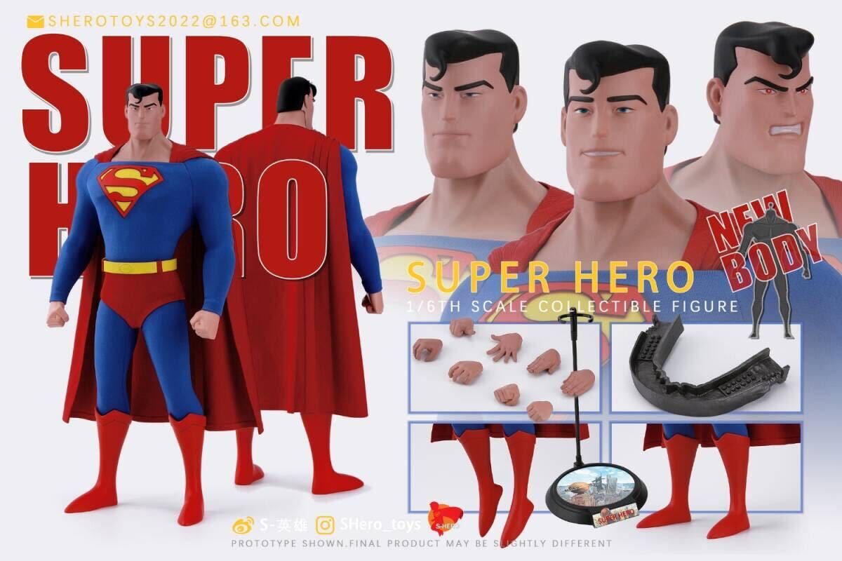 S-HERO SH004 スーパーマン anime ver