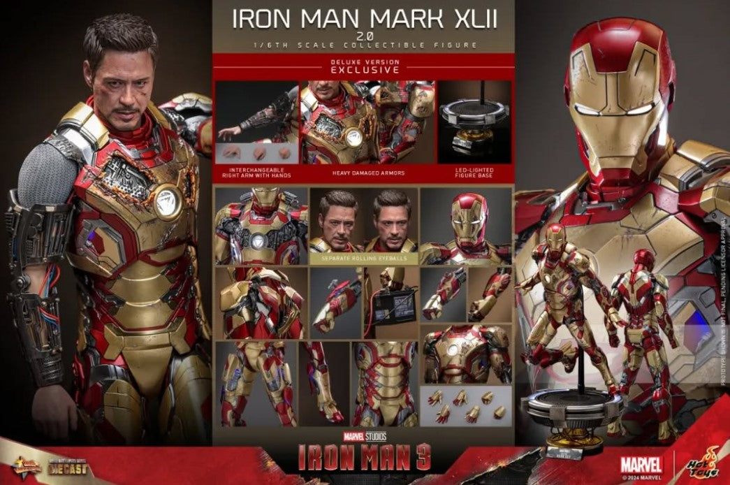 ホットトイズ MMS759D66 『アイアンマン3』 アイアンマン・マーク42