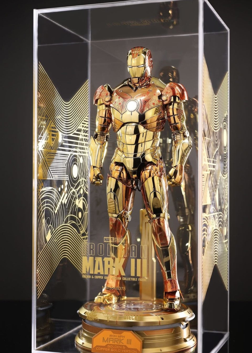 ホットトイズ MMS848D78b 『アイアンマン』アイアンマン・マーク3(ゴールド & コッパーカラー) DX ver