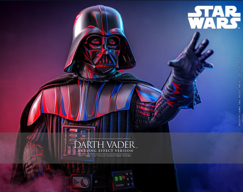 ホットトイズ MMS777『スター・ウォーズ』ダース・ベイダー(デュエリング・エフェクト版) 1/6 フィギュア