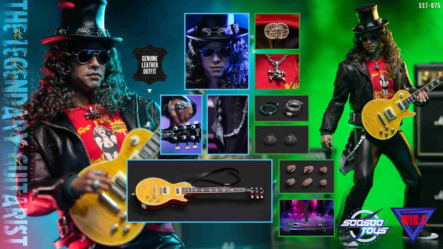SOOSOOTOYS x WIN.C Studio SST-075 The Legendary Guitarist - Slash スラッシュ