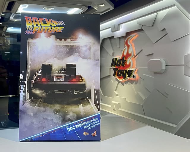 ホットトイズ　バック・トゥ・ザ・フューチャー 1/6ブラウン博士 MMS610 ホットトイズ MMS610b 『バック・トゥ・ザ・フューチャー』 ブラウン