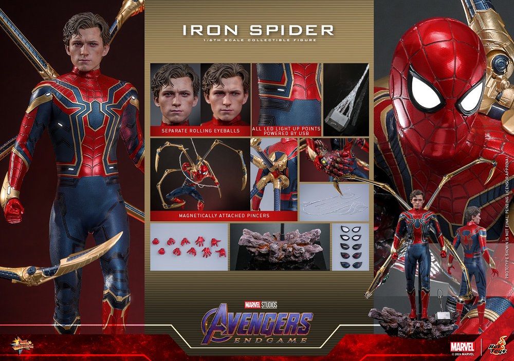 ホットトイズ MMS761 『アベンジャーズ/エンドゲーム』アイアン・スパイダー