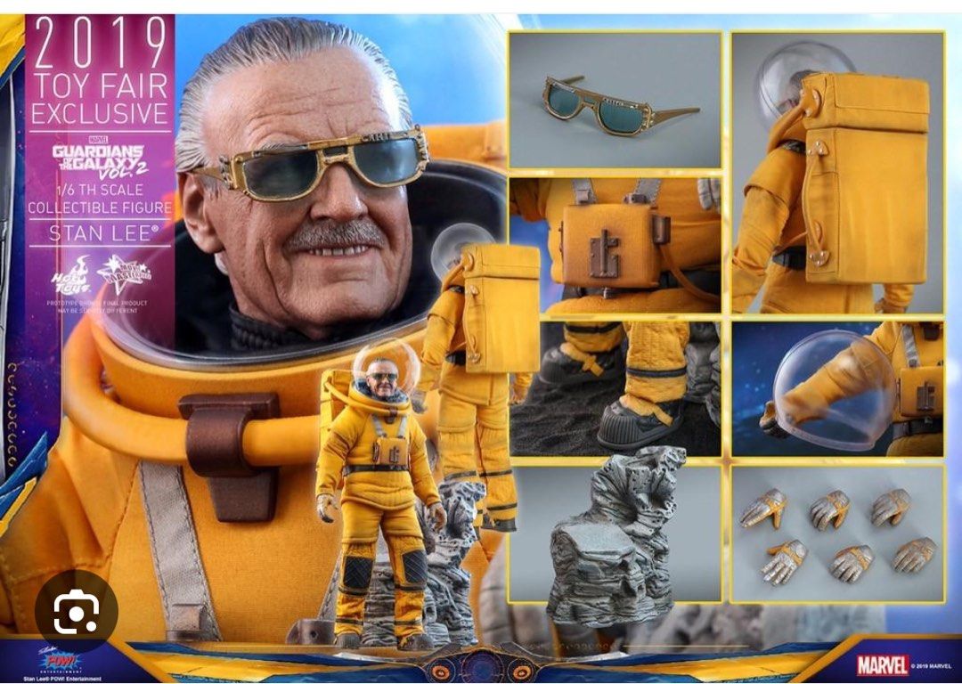 ホットトイズ MMS545 『ガーディアンズ・オブ・ギャラクシー:リミックス』 スタン・リー
