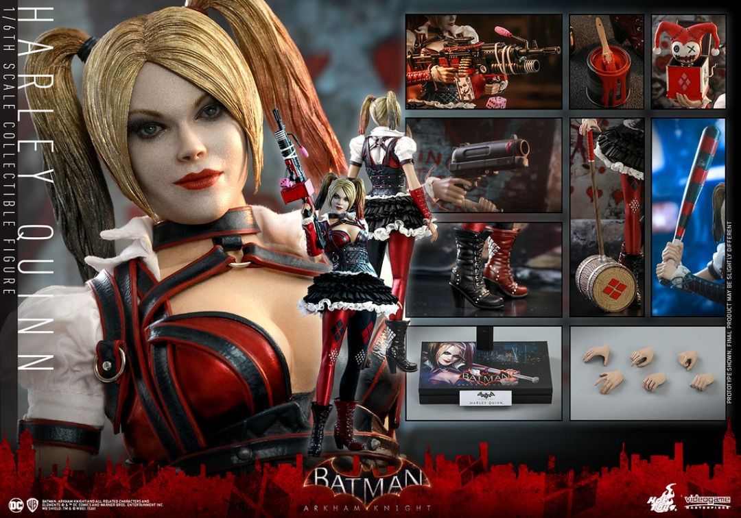 ホットトイズVGM41 『バットマン:アーカム・ナイト』 ハーレイ・クイン