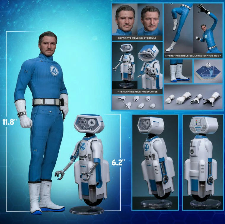 ホットトイズ MMS822 『ファンタスティック4:ファースト・ステップ』 ミスター・ファンタスティック&ハービー