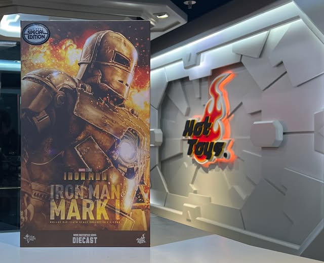 ホットトイズ　アイアンマン　マーク1 ムービー・マスターピース DIECAST】『アイアンマン』1／6