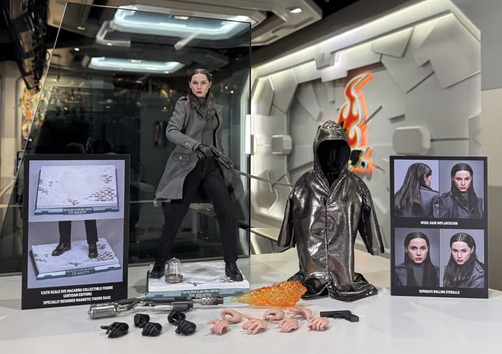 ホットトイズ MMS847AE 「アルチザン」『バレリーナ:The World of John Wick』イヴ・マカロ 植毛版