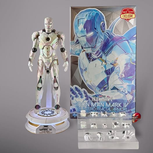 ホットトイズ MMS830D76 アイアンマン・マーク4 (SUB ZERO Fractal Armor) 限定版