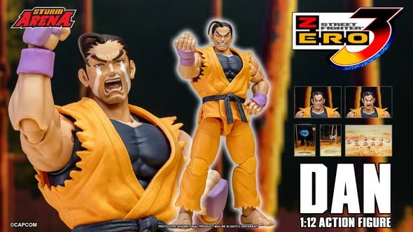 Storm Collectibles  SFSA04_CC 「ストームアリーナ」ストリートファイター ZERO3 ダン Comic Con 限定版