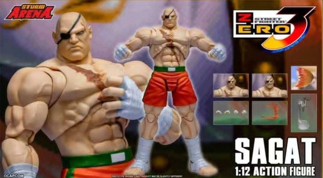 Storm Collectibles  SFSA03「ストームアリーナ」ストリートファイターZERO3 - サガット Anime Pro 限定版