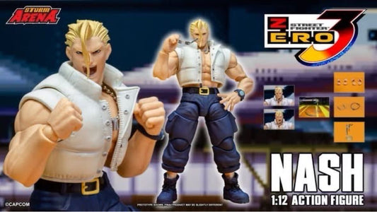 Storm Collectibles  SFSA05_CC 「ストームアリーナ」ストリートファイター ZERO3 ナッシュ  Comic Con 限定版 (コピー)