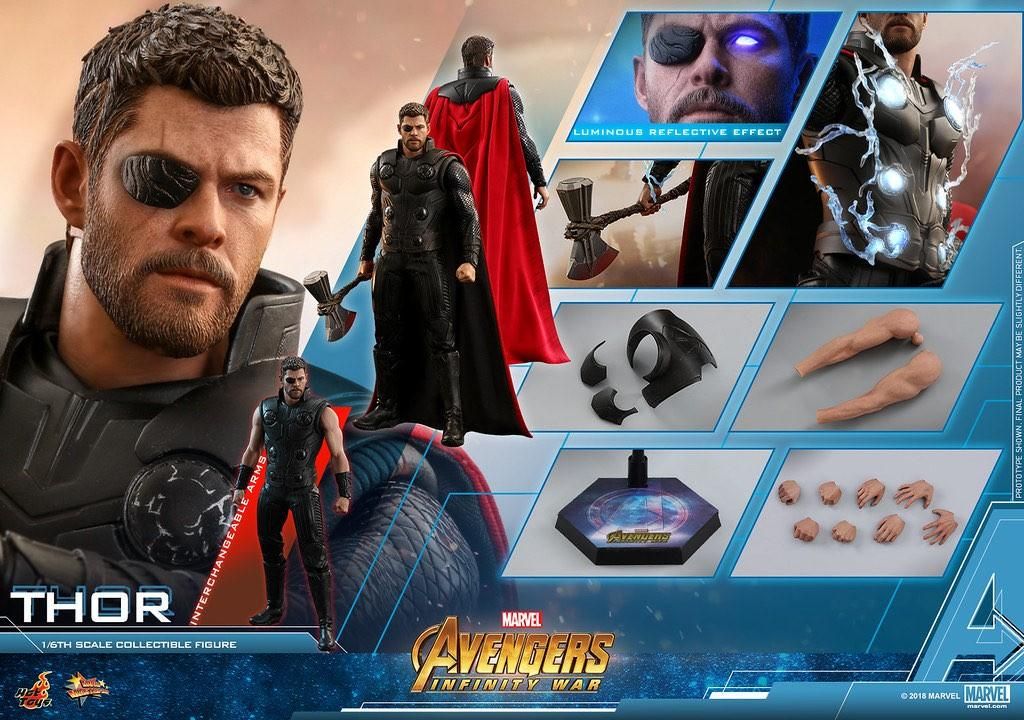 ホットトイズ MMS474 『アベンジャーズ／インフィニティ・ウォー』 ソー