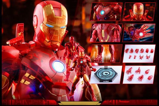 ホットトイズ MMS568 『アイアンマン２』アイアンマン・マーク４（ホログラフィック版）