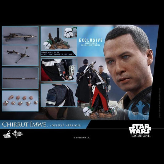 ホットトイズMMS403『ローグ・ワン／スター・ウォーズ・ストーリー』 １／６スケールフィギュア　チアルート・イムウェ［ボーナス付き］