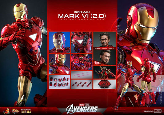 ホットトイズ MMS687D52 アベンジャーズ アイアンマンマーク６（２.０版