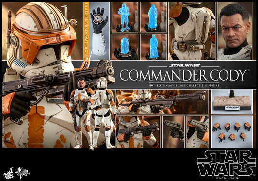 ホットトイズ MMS524 『スター・ウォーズ　エピソード３／シスの復讐』 １／６スケールフィギュア　コマンダー・コーディ